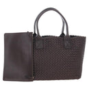 Bottega Veneta INTRECCIATO Cabas PM Hand Bag Leather 141498 Auth am12829SAM-1