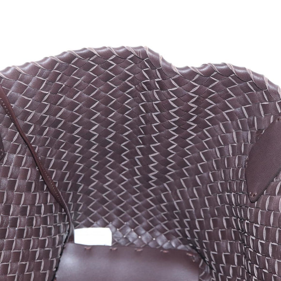 Bottega Veneta INTRECCIATO Cabas PM Hand Bag Leather 141498 Auth am12829SAM