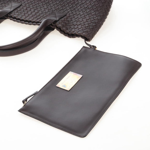 Bottega Veneta INTRECCIATO Cabas PM Hand Bag Leather 141498 Auth am12829SAM