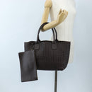 Bottega Veneta INTRECCIATO Cabas PM Hand Bag Leather 141498 Auth am12829SAM-22