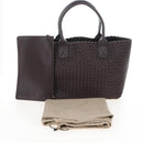 Bottega Veneta INTRECCIATO Cabas PM Hand Bag Leather 141498 Auth am12829SAM-23