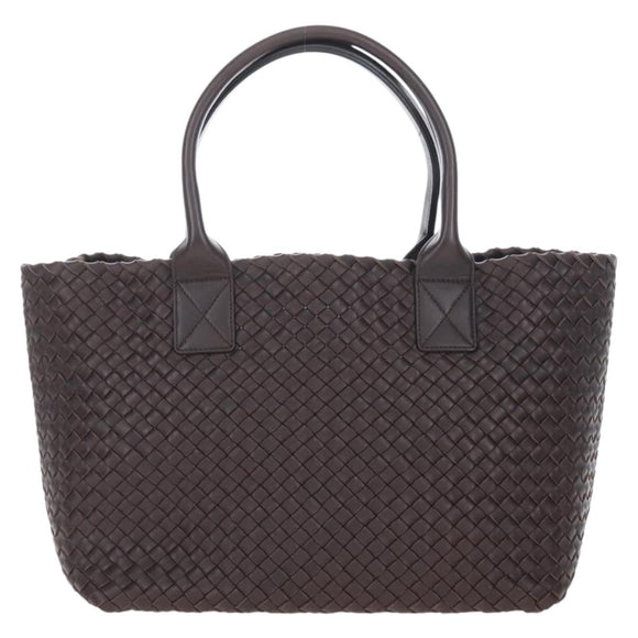 Bottega Veneta INTRECCIATO Cabas PM Hand Bag Leather 141498 Auth am12829SAM