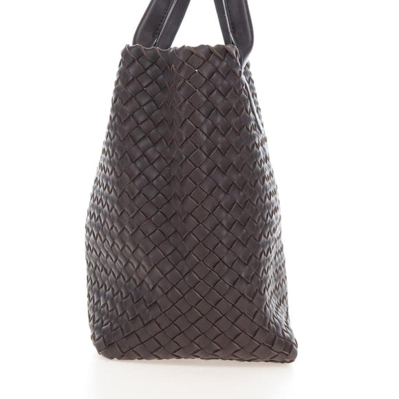 Bottega Veneta INTRECCIATO Cabas PM Hand Bag Leather 141498 Auth am12829SAM