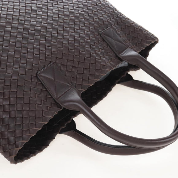 Bottega Veneta INTRECCIATO Cabas PM Hand Bag Leather 141498 Auth am12829SAM