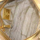 PRADA Chain Hand Bag Raffia Beige Gold Tone BL0352 Auth am12833M-21
