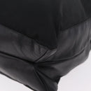 PRADA Tote Bag Nylon Black Silver BR1325 Auth am12835V-18