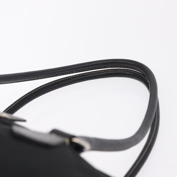 PRADA Tote Bag Nylon Black Silver BR1325 Auth am12835V