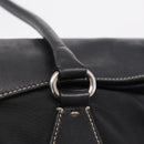 PRADA Tote Bag Nylon Black Silver BR1325 Auth am12835V-8