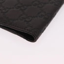 GUCCI GuccissimaGG Passport Case Leather Brown 154694 Auth am12836M-16