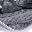 PRADA Shoulder Bag Leather Black Silver Auth am12839V-11