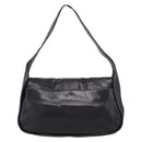 PRADA Shoulder Bag Leather Black Silver Auth am12839V-2