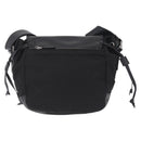 PRADA Studs Shoulder Bag Nylon Black Silver Auth am12849A-3