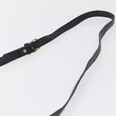 Saint Laurent Shoulder Bag Leather Black Gold Tone Auth am12852A-14