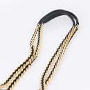PRADA Chain Shoulder Bag Leather Black Gold Tone B4099 Auth am12853V-8
