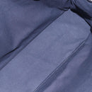 HERMES Fourre Tout MM Hand Bag Canvas Navy Silver Auth am12875V-15