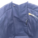 HERMES Fourre Tout MM Hand Bag Canvas Navy Silver Auth am12875V-17