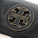 Tory Burch Chain Shoulder Bag Leather Black Gold Tone Auth am12876A-17
