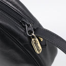 Saint Laurent Shoulder Bag Leather Black Gold Auth am12880V-16