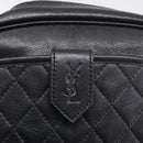 Saint Laurent Shoulder Bag Leather Black Gold Auth am12880V-17