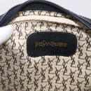 Saint Laurent Shoulder Bag Leather Black Gold Auth am12880V-18