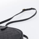 Saint Laurent Shoulder Bag Leather Black Gold Auth am12880V-9