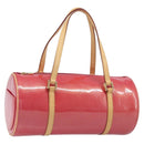 LOUIS VUITTON Monogram Vernis Bedford Bag Fuchsia Pink M91255 LV Auth am12882V-1