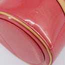 LOUIS VUITTON Monogram Vernis Bedford Bag Fuchsia Pink M91255 LV Auth am12882V-11