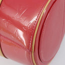LOUIS VUITTON Monogram Vernis Bedford Bag Fuchsia Pink M91255 LV Auth am12882V-12