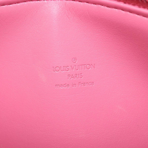 LOUIS VUITTON Monogram Vernis Bedford Bag Fuchsia Pink M91255 LV Auth am12882V