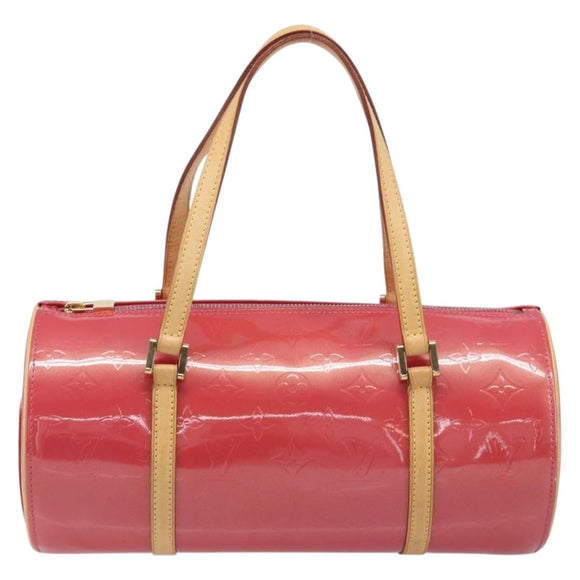 LOUIS VUITTON Monogram Vernis Bedford Bag Fuchsia Pink M91255 LV Auth am12882V