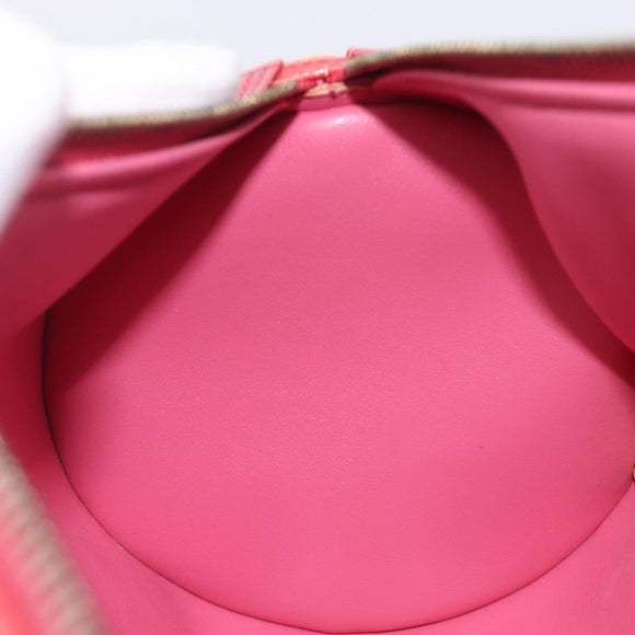 LOUIS VUITTON Monogram Vernis Bedford Bag Fuchsia Pink M91255 LV Auth am12882V