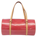 LOUIS VUITTON Monogram Vernis Bedford Bag Fuchsia Pink M91255 LV Auth am12882V-3
