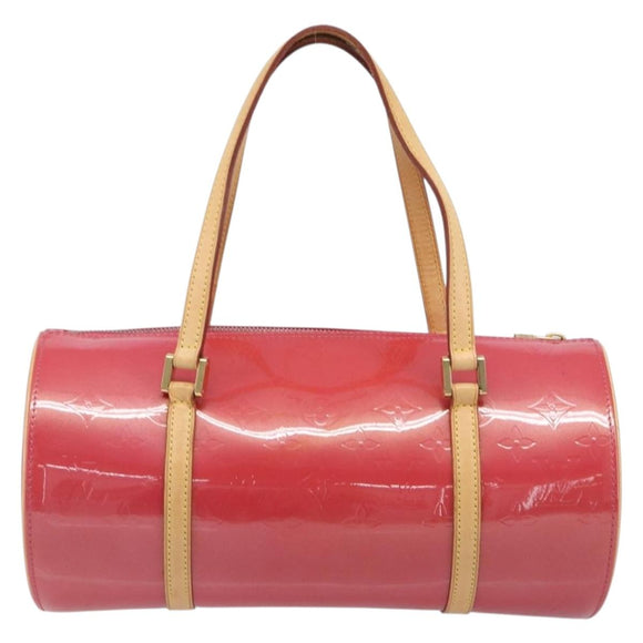 LOUIS VUITTON Monogram Vernis Bedford Bag Fuchsia Pink M91255 LV Auth am12882V