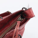 Balenciaga The First Hand Bag Leather 2way Red 103208 Auth am12886V-19