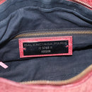 Balenciaga The First Hand Bag Leather 2way Red 103208 Auth am12886V-20