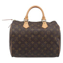 LOUIS VUITTON Monogram Speedy 30 Hand Bag M41108 LV Auth am12887V-3