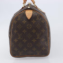 LOUIS VUITTON Monogram Speedy 30 Hand Bag M41108 LV Auth am12887V-4