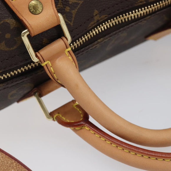 LOUIS VUITTON Monogram Speedy 30 Hand Bag M41108 LV Auth am12887V