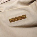 Miu Miu Hand Bag Leather 2way Beige Gold Auth am12892A-21