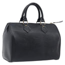 LOUIS VUITTON Epi Speedy 25 Hand Bag Black M59042 LV Auth am12893V-1