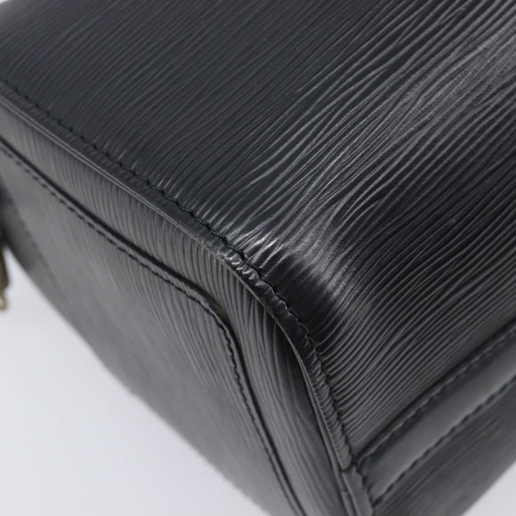 LOUIS VUITTON Epi Speedy 25 Hand Bag Black M59042 LV Auth am12893V