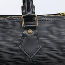 LOUIS VUITTON Epi Speedy 25 Hand Bag Black M59042 LV Auth am12893V-16