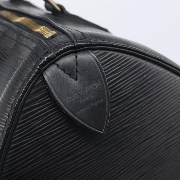 LOUIS VUITTON Epi Speedy 25 Hand Bag Black M59042 LV Auth am12893V