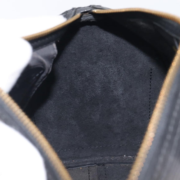 LOUIS VUITTON Epi Speedy 25 Hand Bag Black M59042 LV Auth am12893V