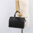 LOUIS VUITTON Epi Speedy 25 Hand Bag Black M59042 LV Auth am12893V-23