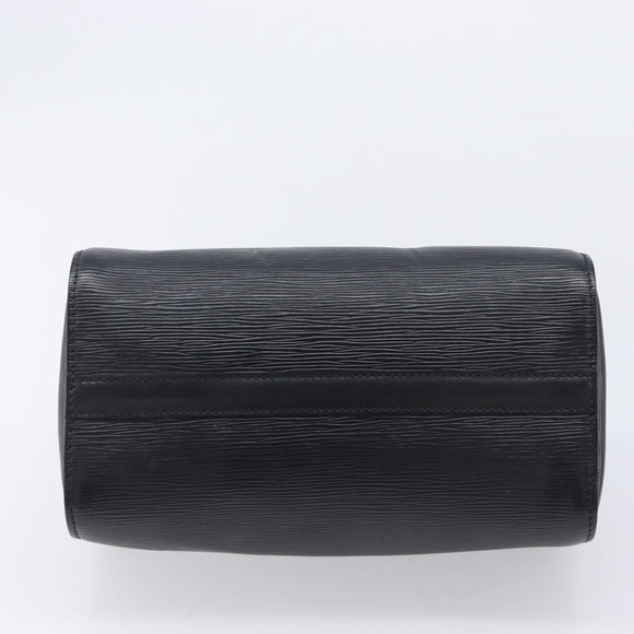 LOUIS VUITTON Epi Speedy 25 Hand Bag Black M59042 LV Auth am12893V