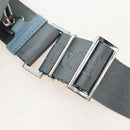 PRADA Hand Bag Nylon 2way Light Blue Silver Auth am12895A-11