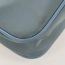 PRADA Hand Bag Nylon 2way Light Blue Silver Auth am12895A-21