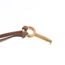 Chloe Paddington Hand Bag Leather Brown Gold Auth am12905V-17