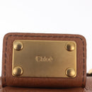 Chloe Paddington Hand Bag Leather Brown Gold Auth am12905V-18